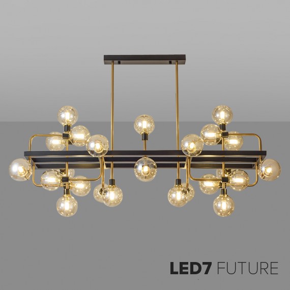 Loft Industry Modern - Mercury XL Chandelier